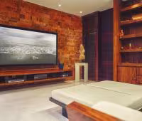 Villa Tukad Pangi, TV Multimedia Room